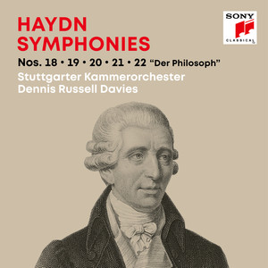 Haydn: Symphonies / Sinfonien Nos. 18, 19, 20, 21, 22 "Der Philosoph"