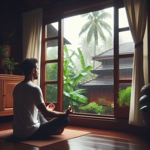 Relaxing Background Rain Noise for Meditation