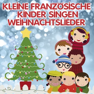 Kleine französische Kinder singen Weihnachtslieder