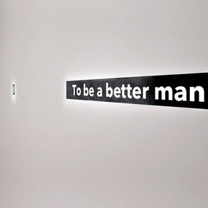 To be a better man