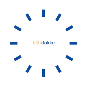 Blå klokke