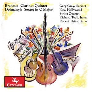 BRAHMS, J.: Clarinet Quintet / DOHNANYI, E.: Sextet (Gray, New Hollywood String Quartet)