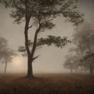 Blue Petals on Still Water