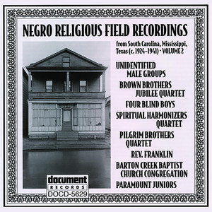 Negro Religious Field Recordings Vol. 2 (c.1924-1941)