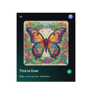 This is over