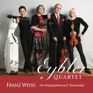 Franz Weiss: Two String Quartets, Op. 8 "Razumovsky"