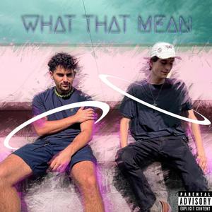 WHAT THAT MEAN (feat. Tristan Pettorss) (Explicit)