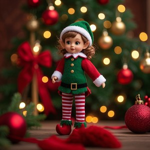 Elf in christmas