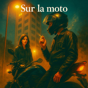 Sur la moto