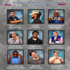 BMM Summer Cypher (feat. Lipsey, Jaz Bolar, Headband Henny, Daniel Brock, Reggie Faye, EvansChrist & Quincy Alan Ellis) (Explicit)