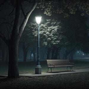 The park bench