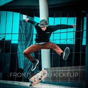 Frontside 180 KickFlip