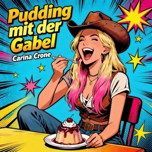Pudding mit der Gabel