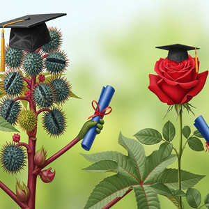 A vida até te dá um diploma