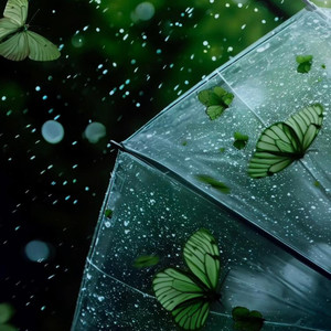 雨蝶 (破碎版) - 微醺卡带封面