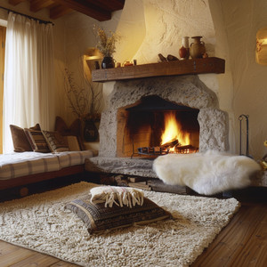 Tonos Crepitantes De Meditación Del Hogar