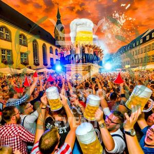 Bierwagenparty in Goslar