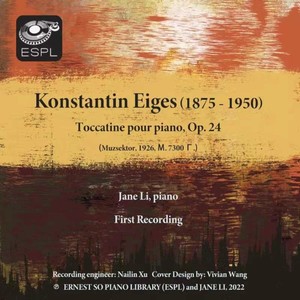 Konstantin Eiges: Toccatine pour piano, Op. 24