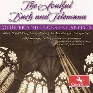 TELEMANN, G.P.: Oboe Sonata, TWV 42:g5 / Fantasies Nos. 4 and 6 / BACH, J.S.: Der Friede sei mit dir (Edberg, Morgan)