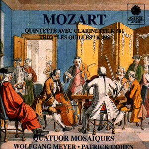 Wolfgang Amadeus Mozart: Clarinet Quintet K581, Trio "Les Quilles" K498