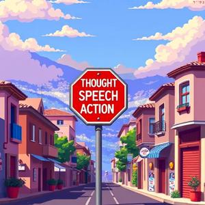 Thought Speech Action (feat. Lubavitcher Rebbe)