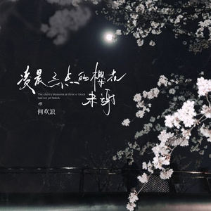 凌晨三点的樱花未谢