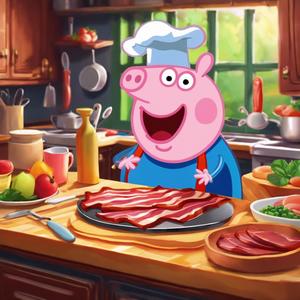 Turning Peppa into Bacon