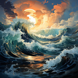 Grabaciones de naturaleza 4D - La Meditación Relajante Del Mar Profundo