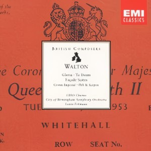 Walton: Gloria Te Deum Façade (Suites)