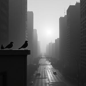 Morning Light In The City