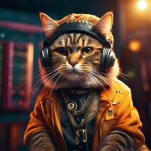 Meow and Flow: Hip Hop Grooves for Relaxed Cats