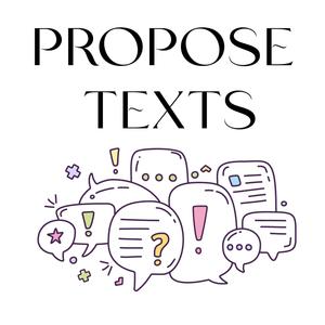 Propose Texts (Explicit)