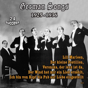 Chanteurs allemands (1925-1936) (24 Success)