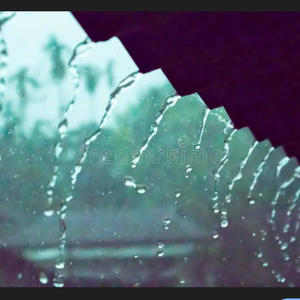 Rain & light thunder audio