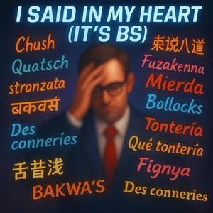 I SAID IN MY HEART (IT'S BS)