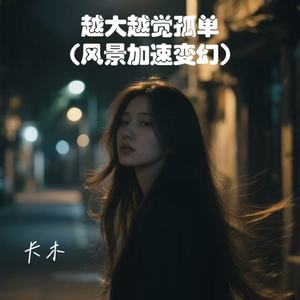 越大越觉孤单 (风景加速变换)