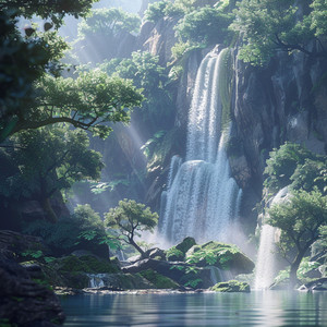 Calming Waterfall for Toddler's Sleep