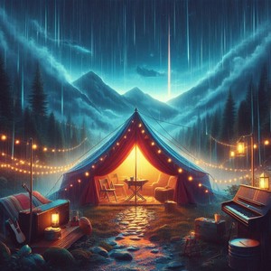 Loud Rain Noise at College Camp, Rain Noise for Sleeping 22