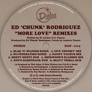 Ed 'Chunk' Rodriguez - More Love (Xen's Hardtrack Dub)