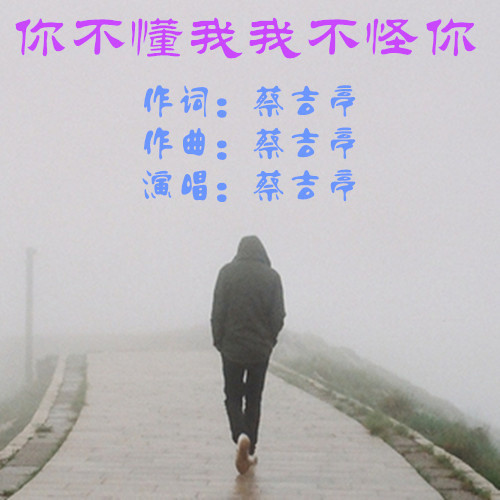 你不懂我我不怪你