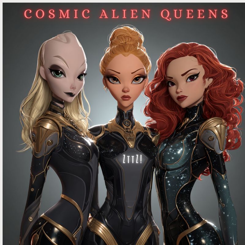 CosmicAlienQueens封面