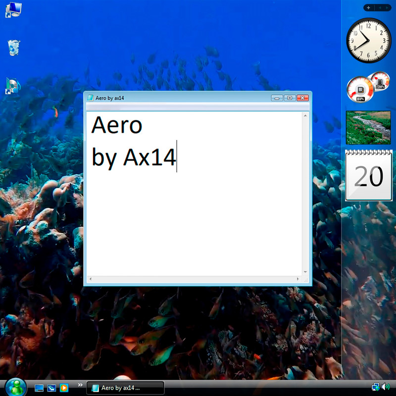 Aero封面