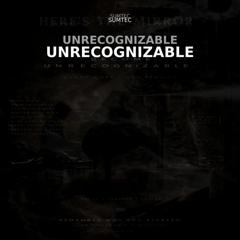 unrecognize封面