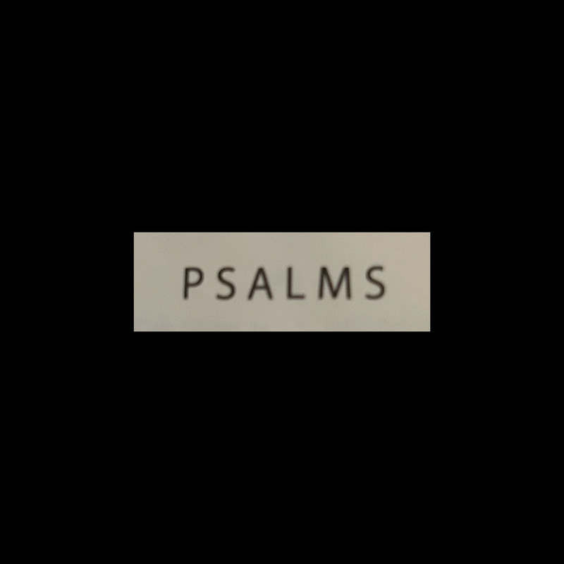 Psalm25封面