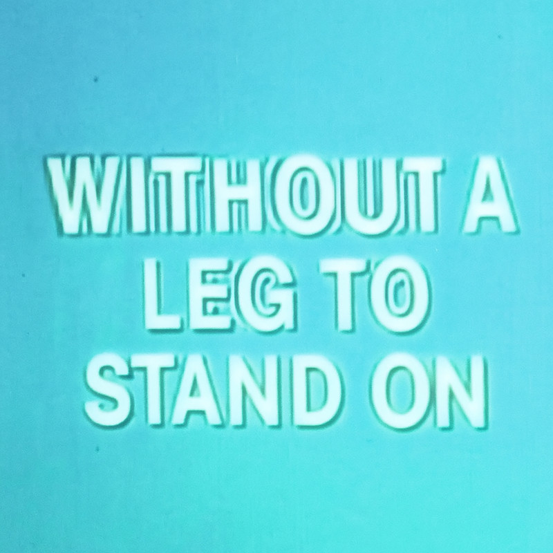 WITHOUTALEGTOSTANDON封面