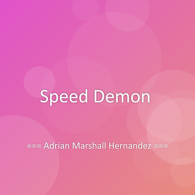 SpeedDemon封面