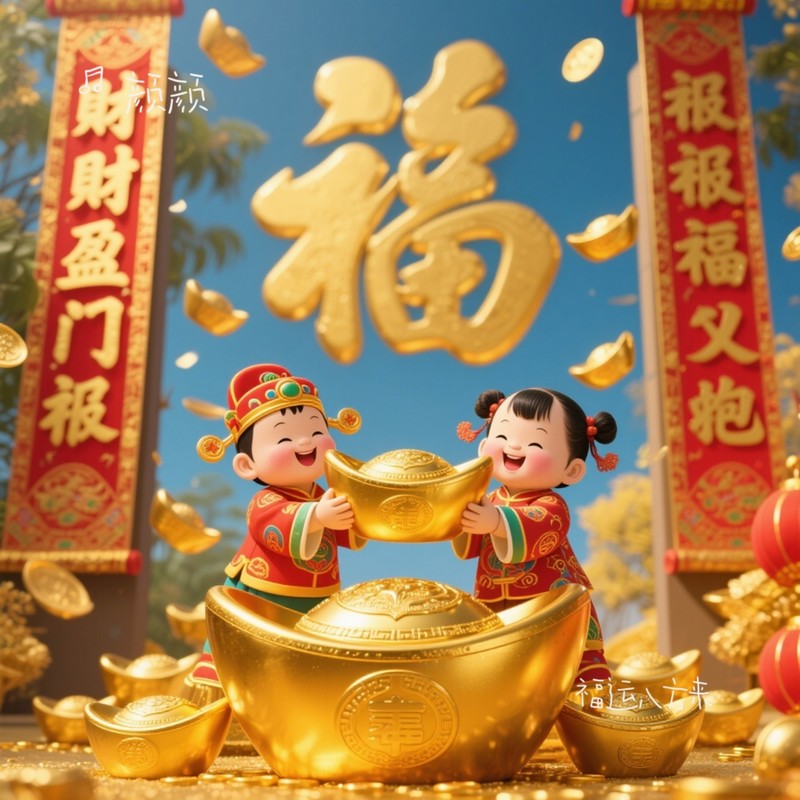 福运八方来封面