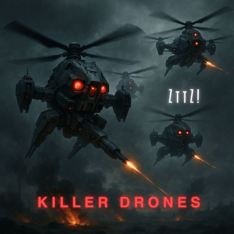 KillerDrones封面