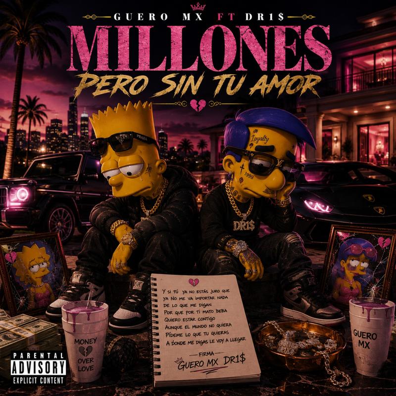 MILLONESPEROSINTUAMOR(feat.DR1$)封面