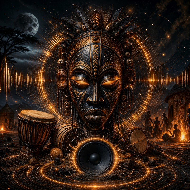AfroDrums封面